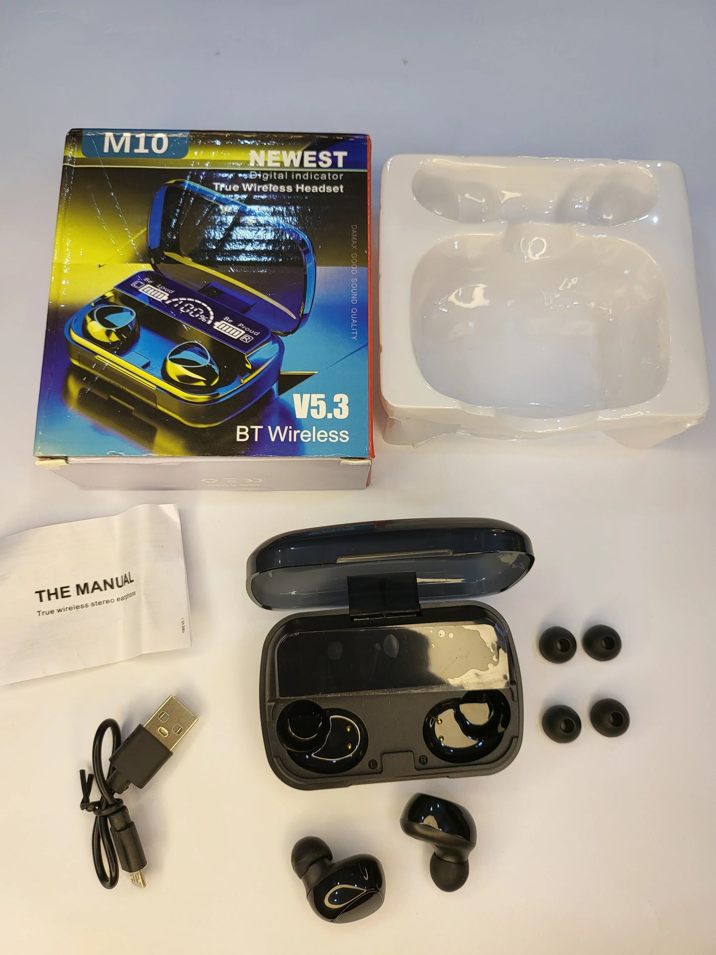 M10 TWS Wireless Earbuds